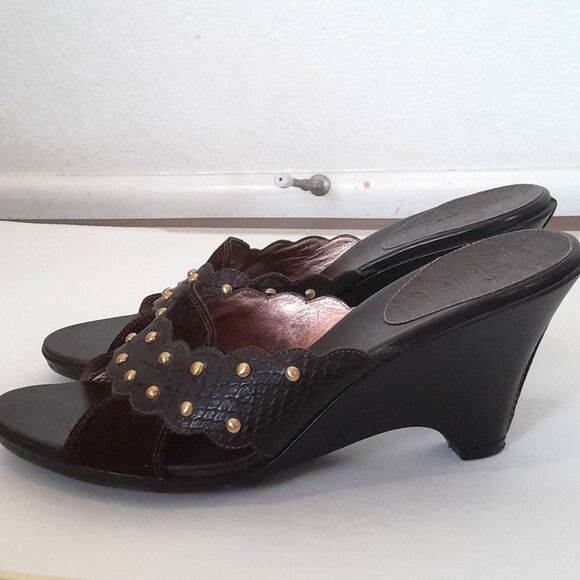 Cole Haan, Studded Wedge Sandals - Picture 1 of 16